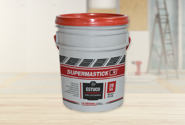 Estuco exterior cuñete I Supermastick